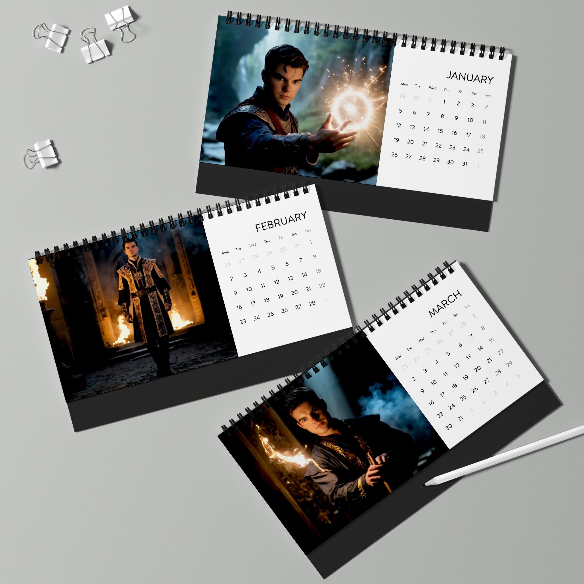 Themenkalender: Magie (12 Motive)